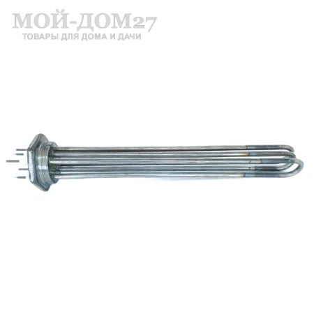 БлокТЭН G2-1/2” - 9 кВт для ЭлектроКотла Теплотех | Мой-Дом27 | <u>Мощность</u>: 9 кВт (3+3+3 кВт)<br>
 <u>Резьба</u>: G 2½"<br>
 Электропитание: 220/380 В<br>
 Длина нагревательного элемента (с резьбой): 42,5 см<br>
 Комплектация: ТЭН<br>
 Материал: нержавеющая сталь<br>